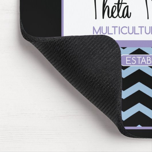 Theta NU XI Zickzack Mousepad (Ecke)