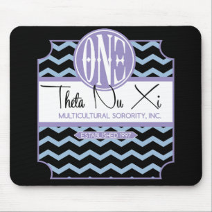 Theta NU XI Zickzack Mousepad