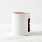 Thetaphi-Sigmaschild, die rosa Gesellschaft Zweifarbige Tasse (Mittel)