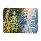 Theth Albanien Magnet (Horizontal)