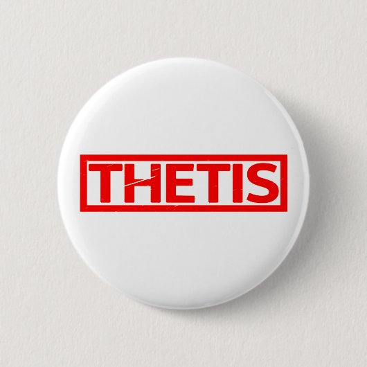 Thetis Briefmarke Button (Vorderseite)