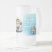 #TheUnAbominableSnowman 2 Mattglas Bierglas (VorderseiteRechts)