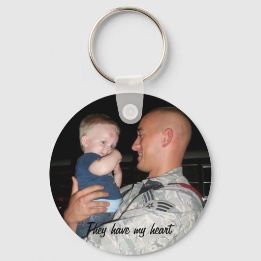 thevemyheart, sie haben mein Herz Schlüsselanhänger (Vorderseite)