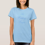 TheWedding Sänger T-Shirt<br><div class="desc">Der Hochzeit Sänger</div>