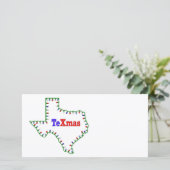 TheXmas Lights Feiertagskarte (Stehend Vorderseite)