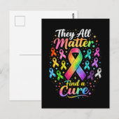 They All Matter Postkarte (Vorne/Hinten)