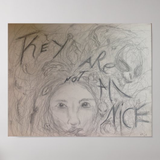 they are not all nice poster (Vorne)