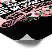 They Call Me Auntie Because Partner In Crime Aunt  Poster (Ecke)