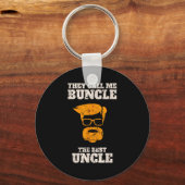 They Call Me Buncle The Uncle Shirt  Schlüsselanhänger (Vorderseite)