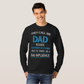 They Call Me Dad  Partner In Crime  Father s Day T-Shirt (Vorne ganz)