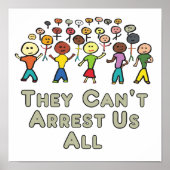 They Can't Arrest Us All Poster (Vorne)
