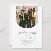 They Did It Joint Graduation Photo Einladung (Rückseite)