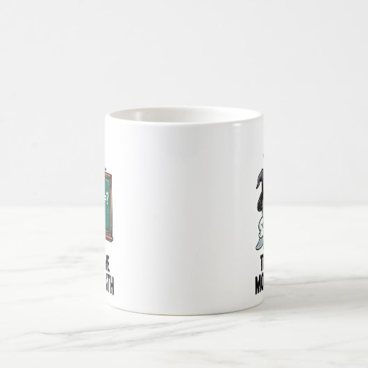 They Did Monster Math Teacher Halloween Costume Ma Kaffeetasse (Mittel)