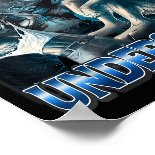 They Don't Understand Alpha Wolf Funny Werewolf  Poster (Ecke)