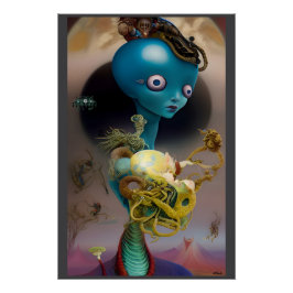 They Say There's No Place for Art Like This Poster