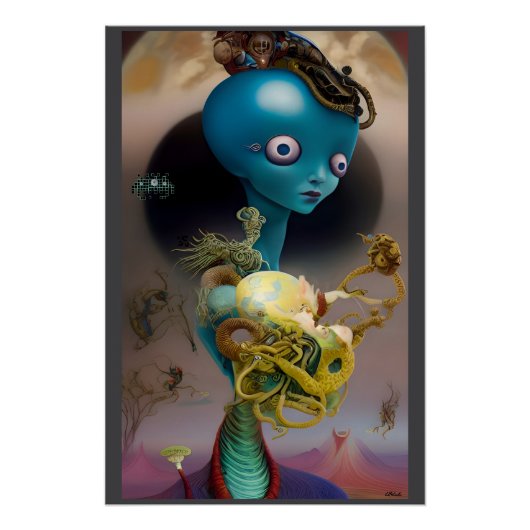 They Say There's No Place for Art Like This Poster (Vorderseite)