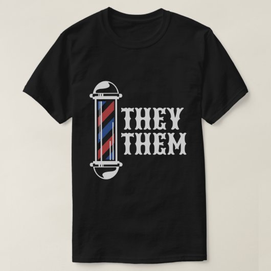THEY/THEM Pronoun Shirt (Design vorne)