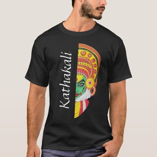 Theyam-Kathakali Fusion - Bold & Powerful Express T-Shirt (Vorderseite)