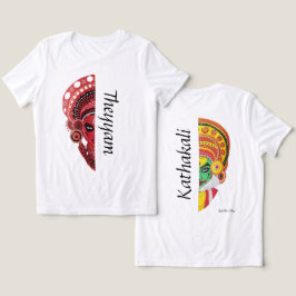 Theyam-Kathakali Fusion - Keralas kühner Geist Tri-Blend Shirt