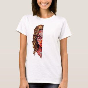 Theyam-Kathakali Fusion - kühne Ausdrücke Kers T-Shirt