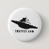 Theyfly Knopf Button (Vorderseite)