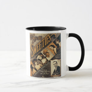 They're All Sweeties Vintage Songbook Cover Tasse