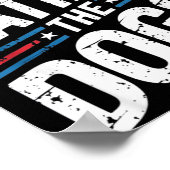 They're Eating The Dogs Funny Quote For Men Women  Poster (Ecke)