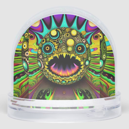 They're Feeding Us Schneekugeln (Rückseite)