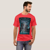 Theyre Here Reimagined Poltergeist Horror Poster f T-Shirt (Vorne ganz)