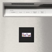 Theythem Pronouns Card Magnet (In Situ (Geschirrspüler))
