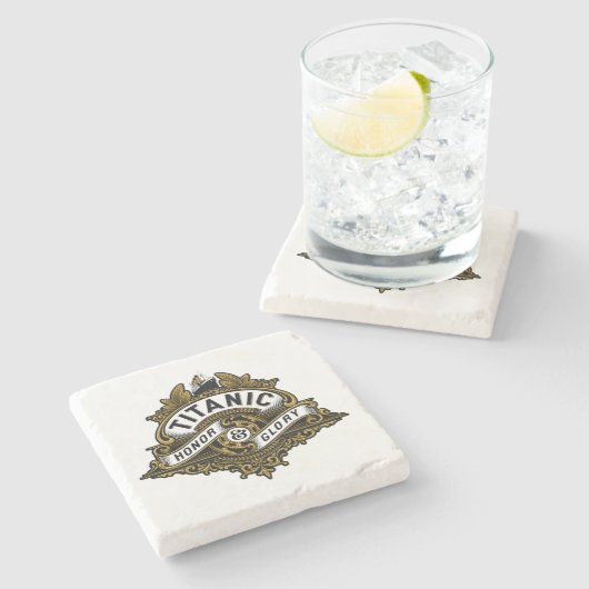 THG Stone Coaster Steinuntersetzer (Seitenansicht)