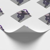 Thgott von Thunder Wrapping Paper Geschenkpapier (Ecke)