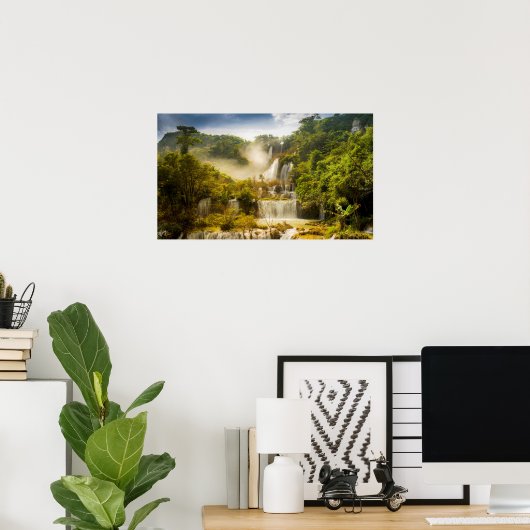 Thi Lor Su Waterfall | Thailand Poster (Heimbüro)