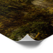 Thi Lor Su Waterfall | Thailand Poster (Ecke)