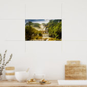 Thi Lor Su Waterfall | Thailand Poster (Küche)