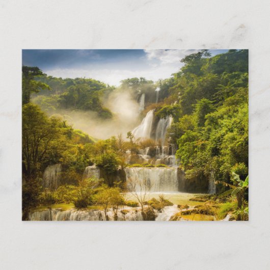 Thi Lor Su Waterfall | Thailand Postkarte (Vorderseite)