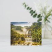 Thi Lor Su Waterfall | Thailand Postkarte (Stehend Vorderseite)