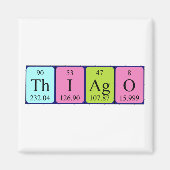 Thiago Periodenmagnet Magnet (Vorne)