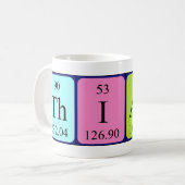 Thiago Periodenname Tasse (Vorderseite Links)