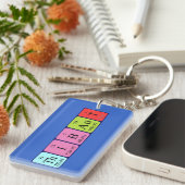 Thibaut Periodenschlüsselring Schlüsselanhänger (Vorderseite rechts)