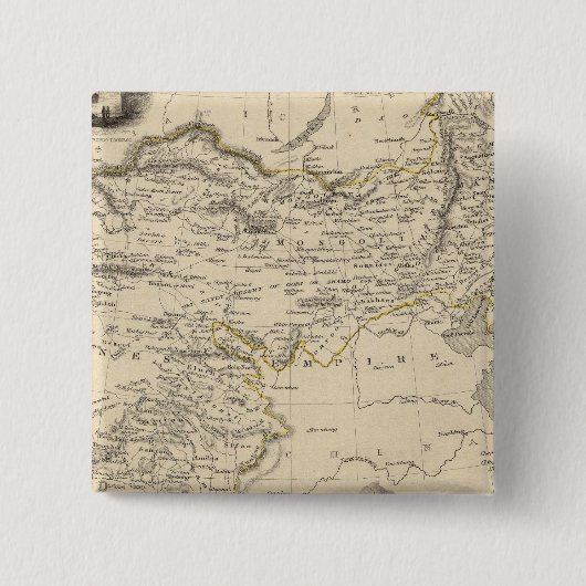 Thibet, die Mongolei und Mandschurei Button (Vorderseite)