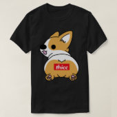 Thicc Corgi Hintern Essential T - Shirt (Design vorne)