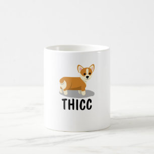 Thicc Corgi Hintern Kaffeetasse