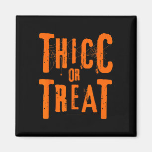 Thicc oder Leckerei Funny Halloween Workout Fitnes Magnet