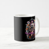 Thicc Thighs Witchy Vibes - Whimsigoth Hexenkern Kaffeetasse (VorderseiteRechts)