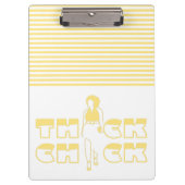 Thick Chick BBW Klemmbrett (Vorderseite)