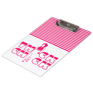 Thick Chick BBW Klemmbrett