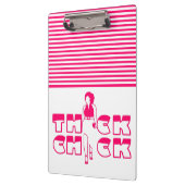 Thick Chick BBW Klemmbrett (Links)