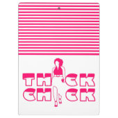 Thick Chick BBW Klemmbrett (Rückseite)