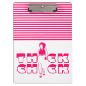 Thick Chick BBW Klemmbrett (Vorderseite)